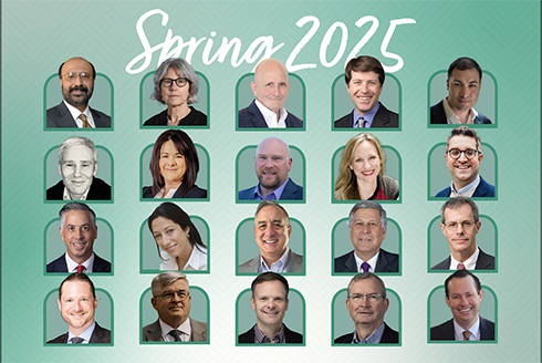 Individual photos of the newest group of GNSI Non-Resident Fellows, with the text
