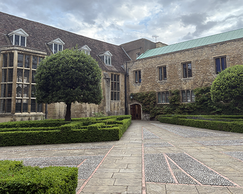 Courtyard at the 2025 International Security and Intelligence Programme