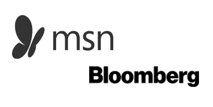 MSN and Bloomberg logos