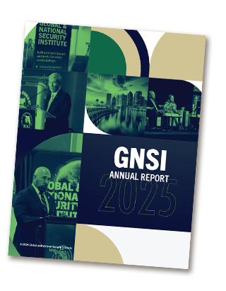 Cover of the 2025 GNSI Annual Report