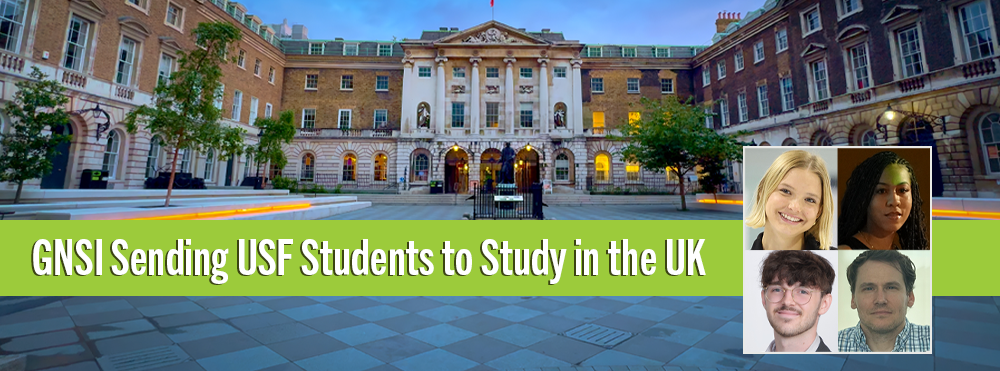 Four students selected to attend International Security & Intelligence Programme in the UK