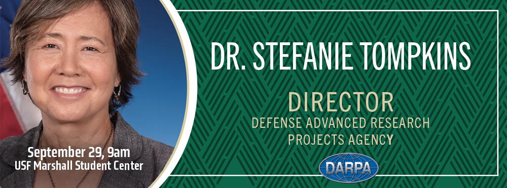 GNSI Welcomes DARPA Director, Dr. Stefanie Tompkins on Sep 29