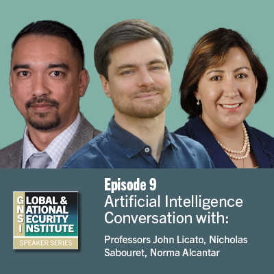 Episode 9 Speaker Series Nicolas Sabouret with John Licato and Norma Alcantar