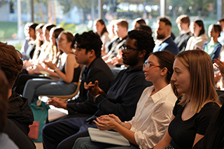 Students attending career event at University of South Florida