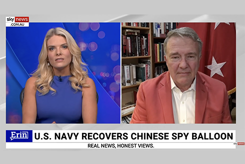 GNSI Executive Director, General (Ret) Frank McKenzie, appears on SkyNews Australia