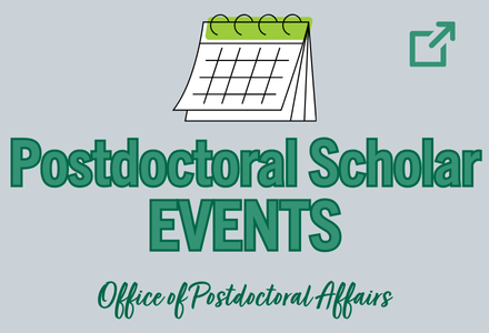 Postdoctoral event calendar Button Image