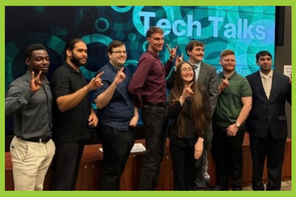 A photo of Tech Talk Participants