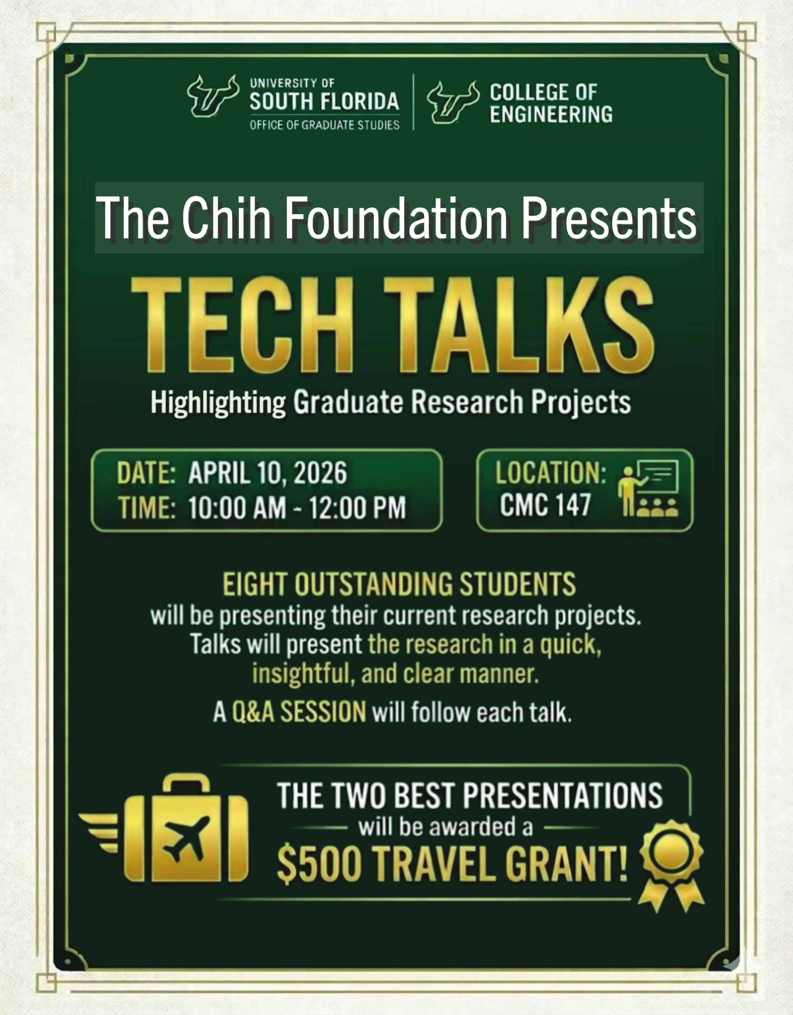 Tech Talks Promo flyer