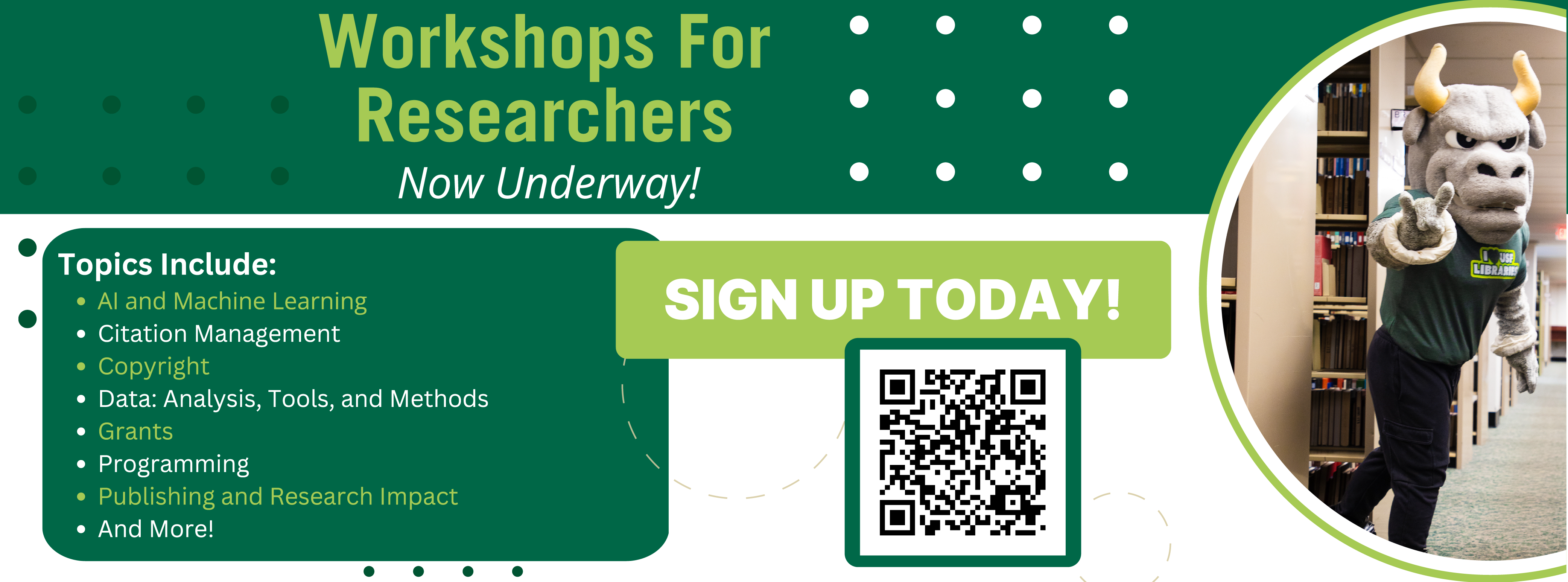 Library Workshops Slider