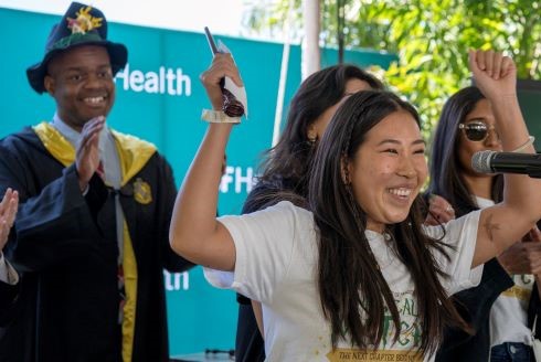 MCOM student Julia Wang found out Friday that she matched at Yale University