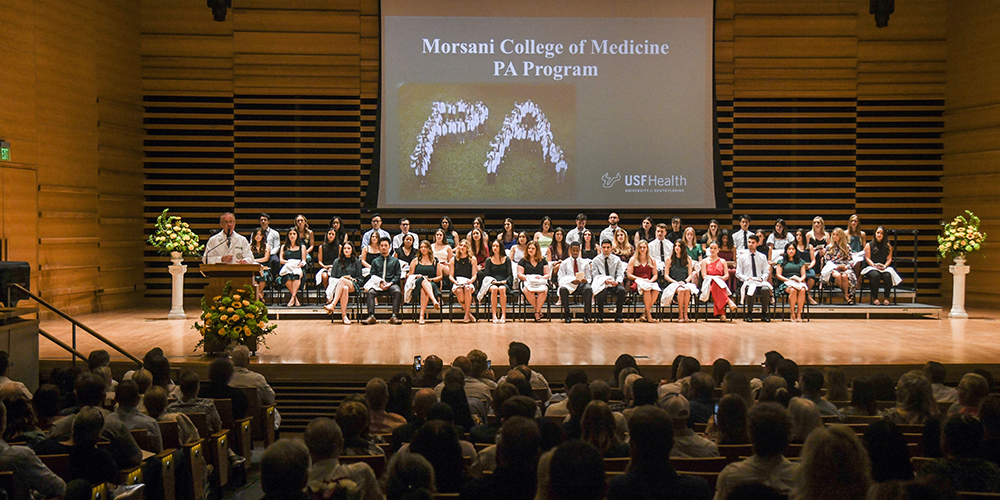 USF Health Morsani College of Medicine Physician Assistant Program Class of 2025 Commitment to the Profession Ceremony
