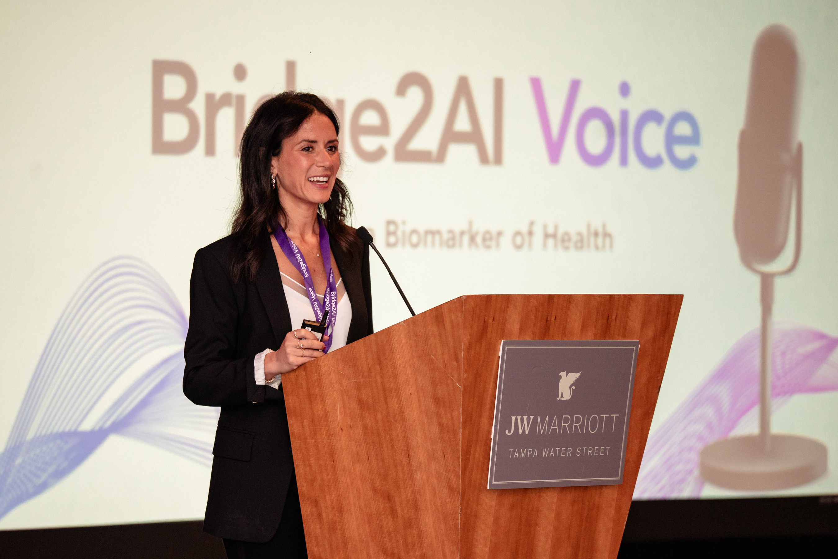 Dr. Yael Bensoussan opens the Symposium