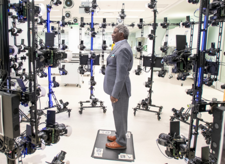 Michael testing out new cameras