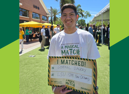 Josh at match day