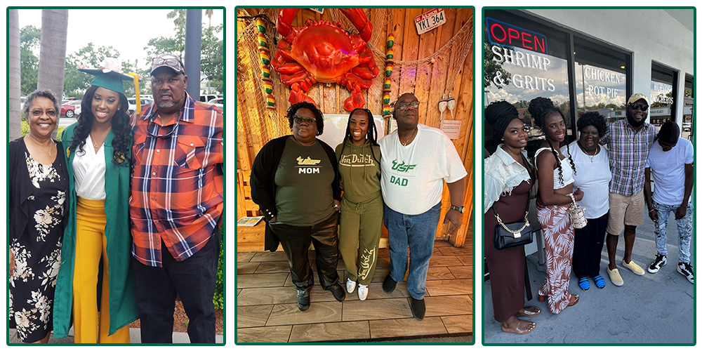 Danielle white with family