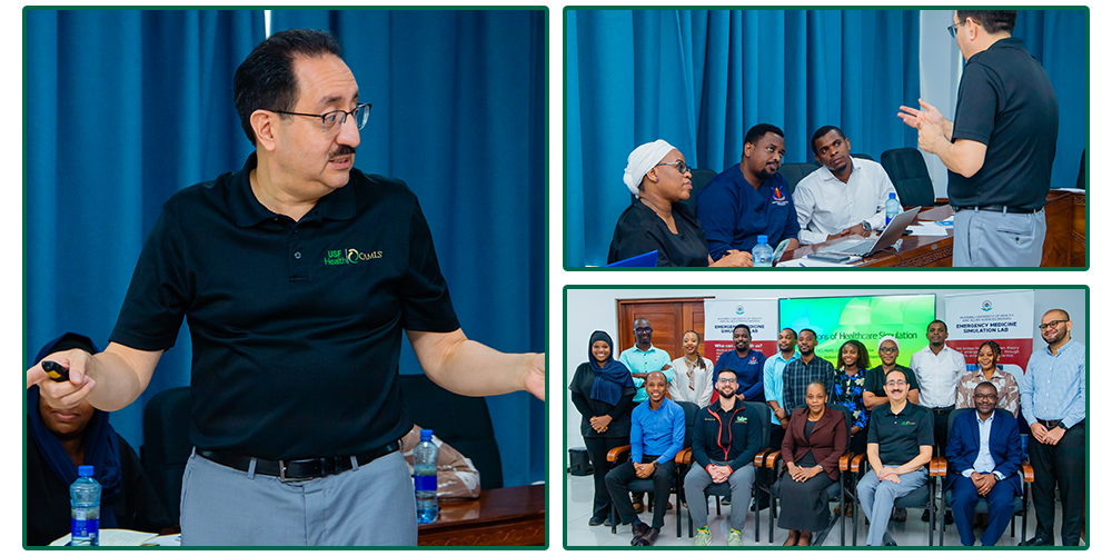 Dr. Llerena teaching.