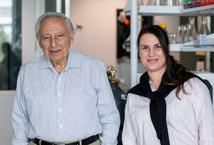 Bob Gallo and Eleni Markoutsa