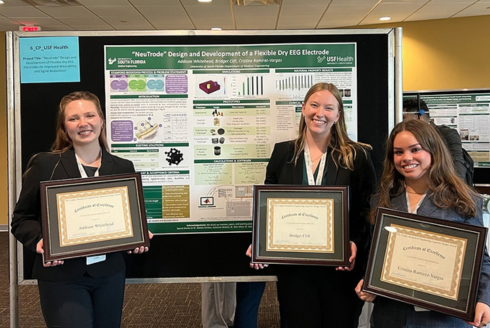 First USF team of inventors advances to National Inventors Hall of Fame’s Collegiate Inventors Competition