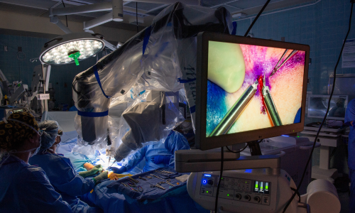 Dr. Panetta operates using the Symani surgical reobot, which allows for unparalled precision