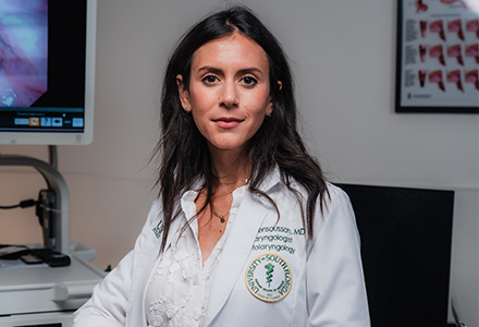 Dr. Yael Bensoussan, director of the USF Health Voice Center