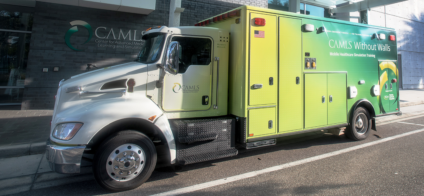 CAMLS Rolls Out New Simulation Mobile Vehicle Aimed at Saving Lives