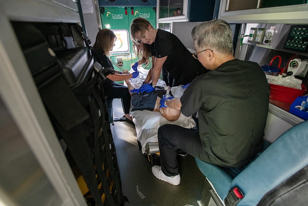 CAMLS new mobile unit offers on-site training.