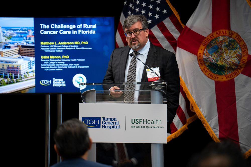 USF Health and Tampa General Hospital experts met last year about rural cancer care 