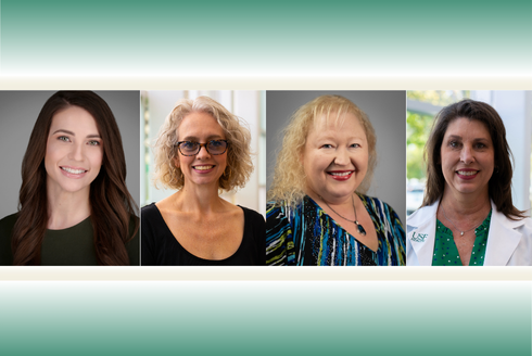 Catherine Nadeau, DNP, PhD, APRN, FNP-BC, CCRN; Melissa Bogle, DNP, MPH, FNP-BC, PMHNP-BC, FAANP; Andrea Efre, DNP, APRN, ANP, FNP-BC; and Duellyn Pandis, DNP, APRN, FNP-C, CTM, AFTM, FCPS, FAANP