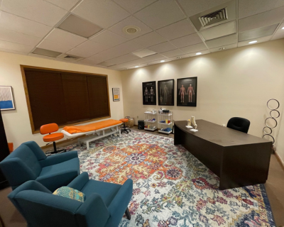 Campbell's office at his current pain clinc
