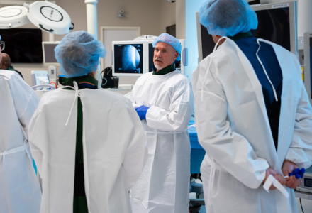 Brian Bielicki, DNAP, CRNA, APNP, NSPM-C (Center)