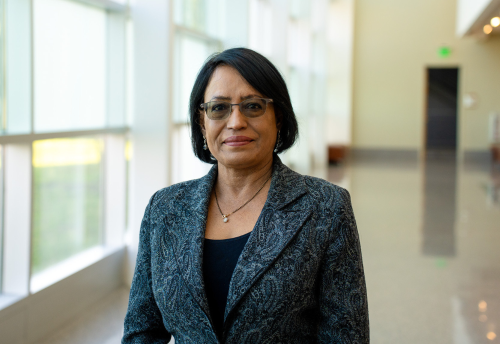 Ranjita Misra, PhD, FASHA, FESG, CHES -- Principal Investigator as our new Senior Associate Dean for Research.