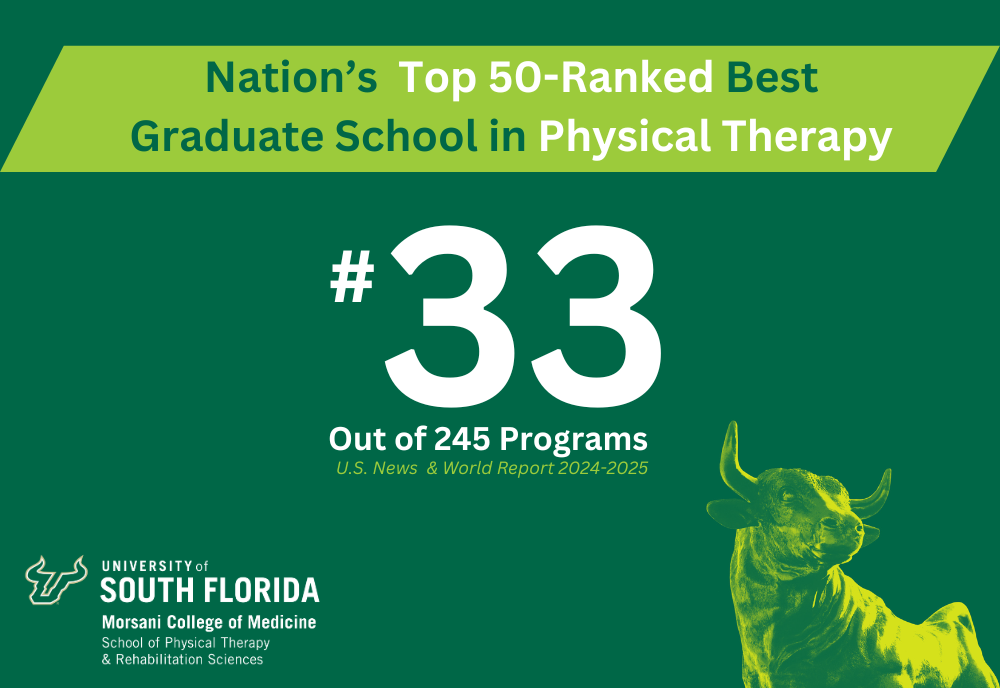 USNWR Physical Therapy Rank 33