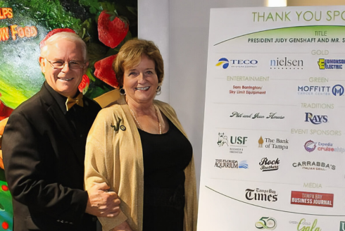 A couple’s generosity connects them across the USF spectrum