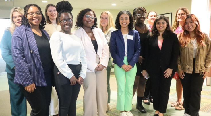 group of women students