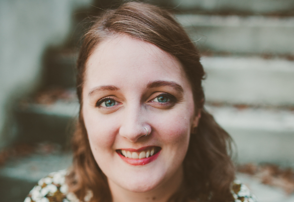 a headshot of a woman