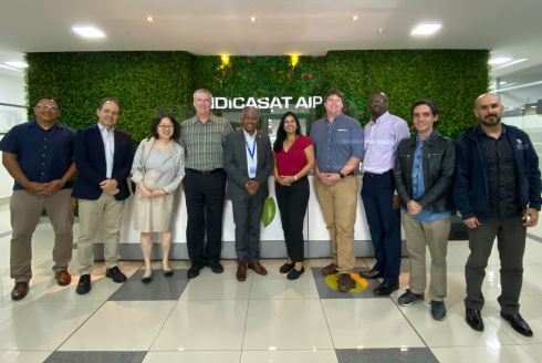 USF Health Panama group at IDICASAT headquarters