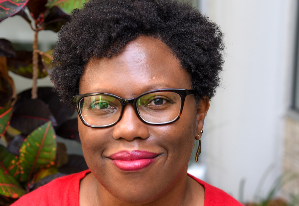 a headshot of a woman