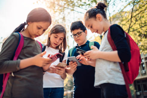 kids and cell phones
