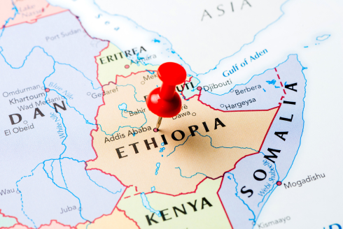 a map of Ethiopia