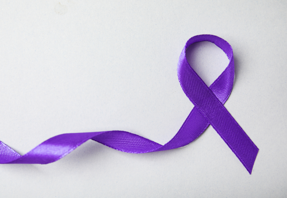 purple ribbon