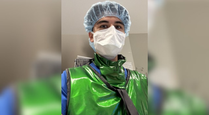 Nikolas “Nik” Rahmani, BSHS (Photo courtesy of COPH Undergraduate Newsletter)