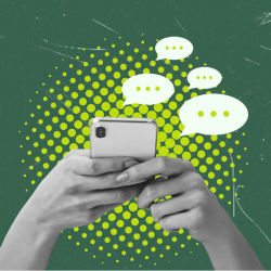 girl texting