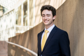 Headshot of Judy Genshaft Honors College student Aiden Jaskolka-Brown