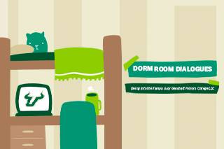 dorm room dialogues graphic