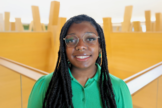 Gabriella Boykin headshot in Honors building