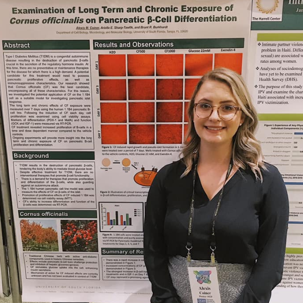 Alexix Coiner Earns Undergraduate Research Award