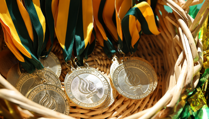 Judy Genshaft Honors College Honors Medallion