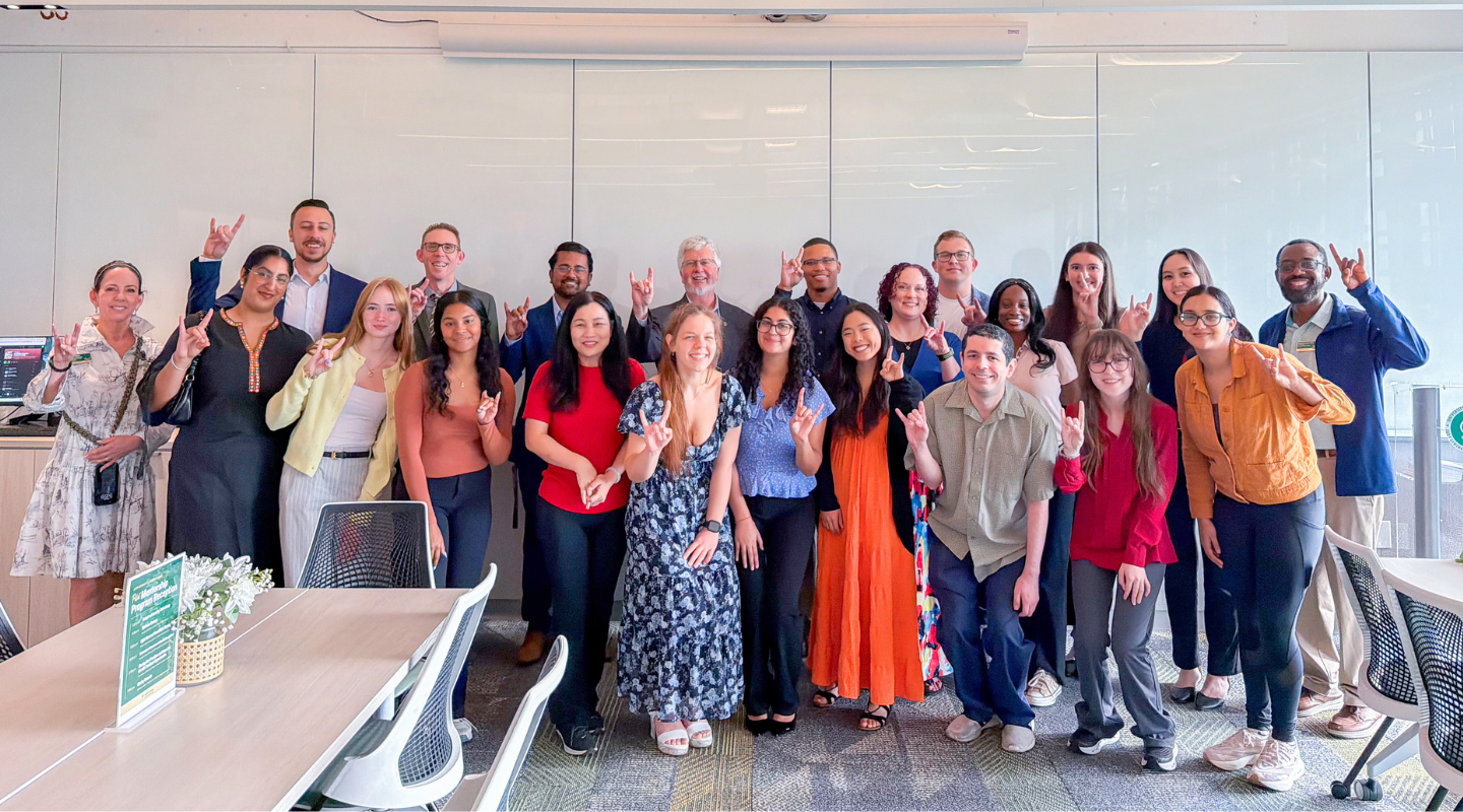 Mentors and mentees in Judy Genshaft Honors College