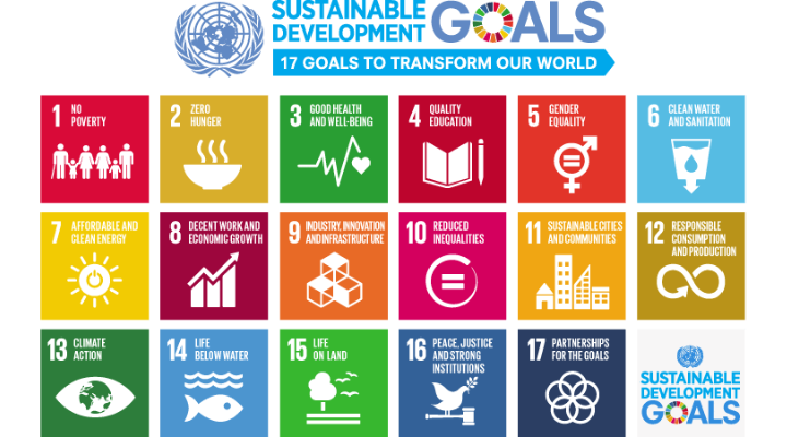 United Nations sustainable development goals graphic