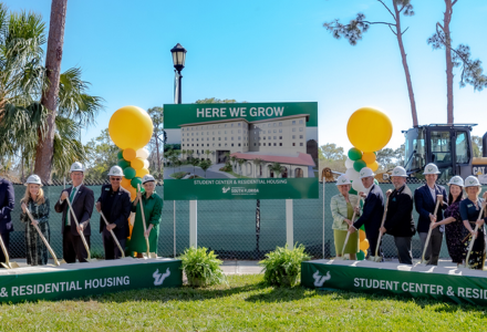 USF Sarasota Manatee breaks ground on new residence halls